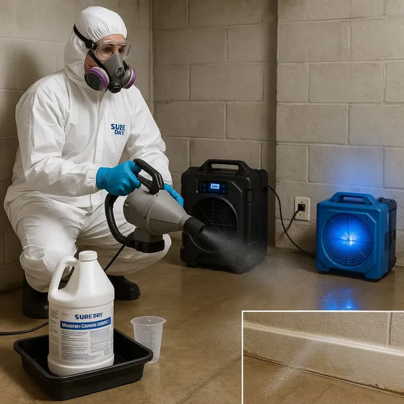 Sanitization and Odor Removal process in Ten Mile Run, NJ