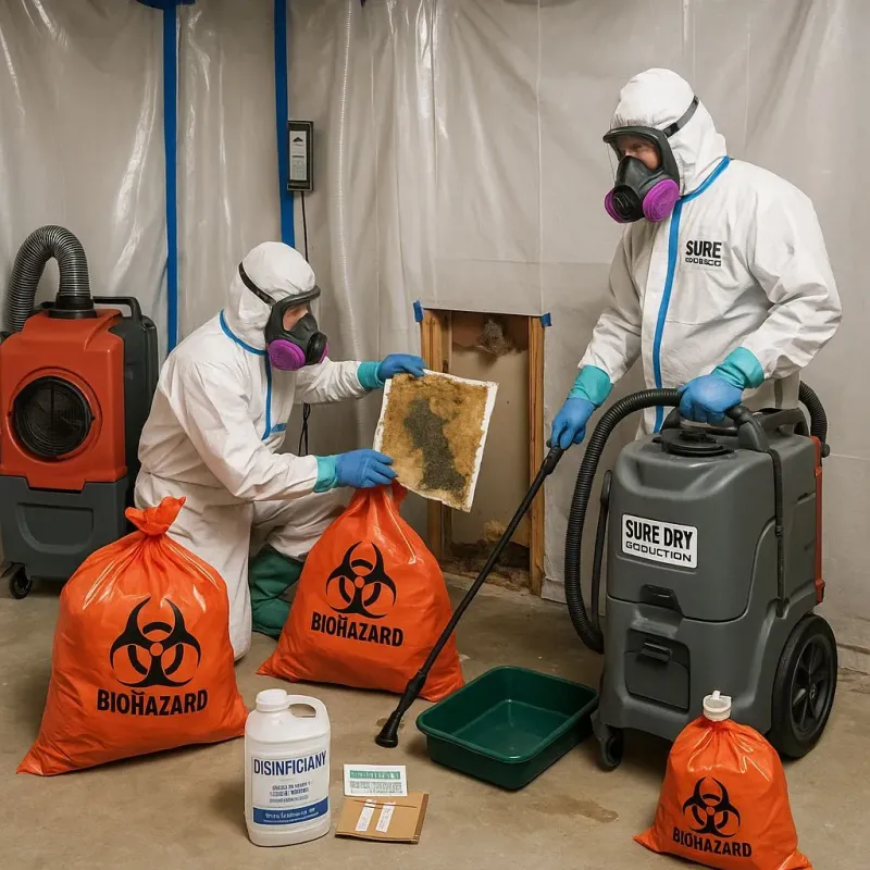 Contaminated Water Handling Protocols process in Ten Mile Run, NJ